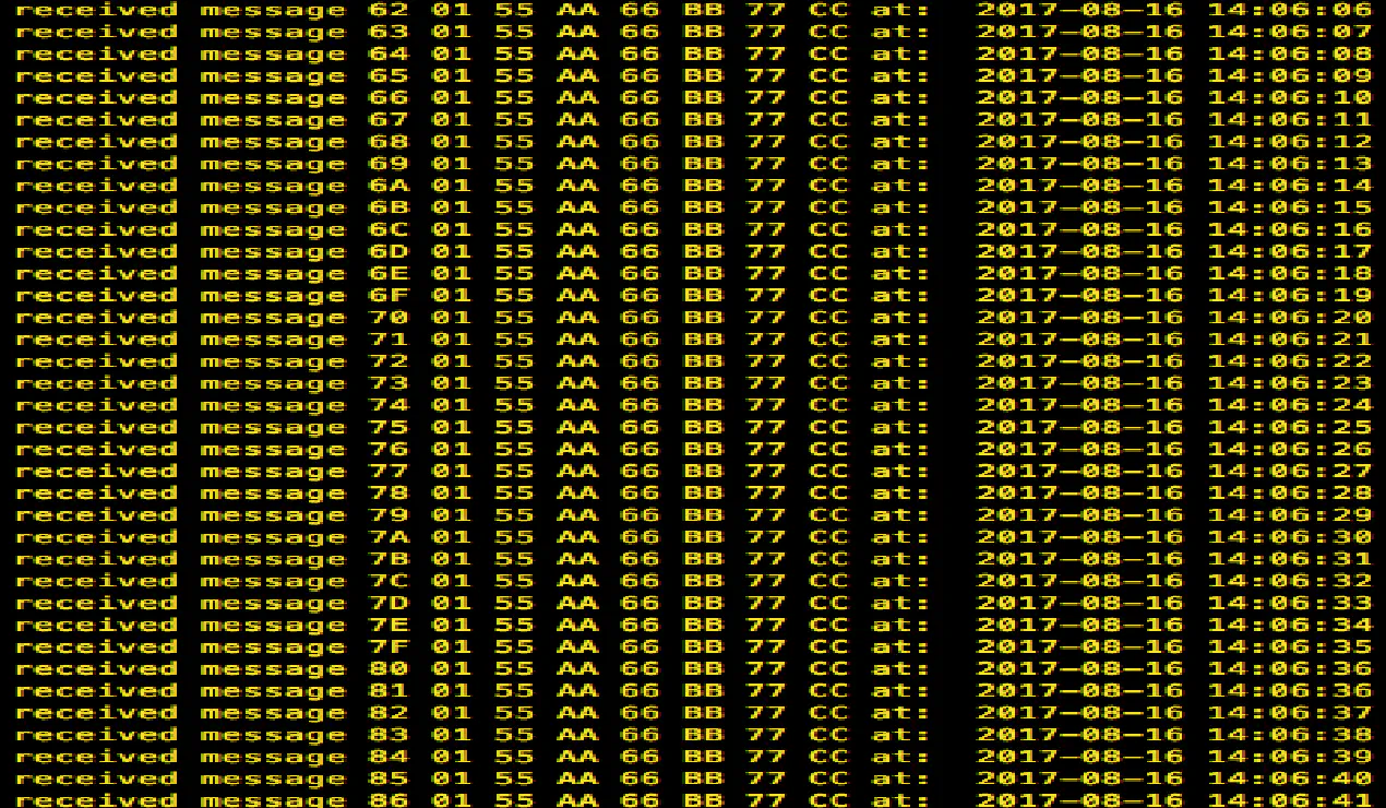 SendDataOverUdp
