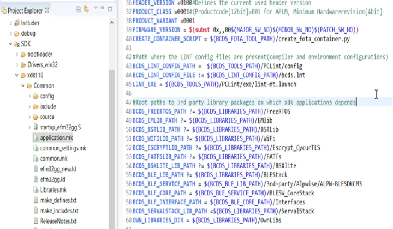 Including a static library (.a)
